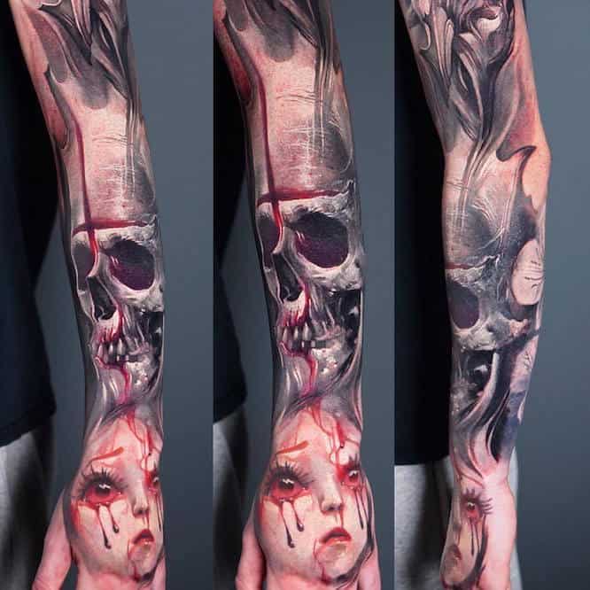 Connecticut Tattoo 14 Tattoo Sleeve