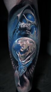 Death Planet Tattoo