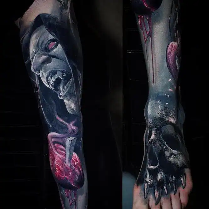 Nosferatu-tattoo-Miami Nosferatu tattoo Miami